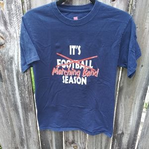 ❤Hanes Tee It's Marching Band Season Size Small